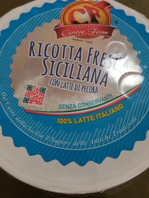 Ricotta fresca siciliana