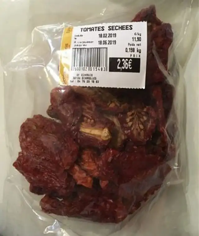 Tomates sechees