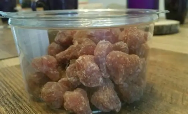 Fraise entière deshydratee