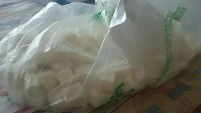 Noix de coco cube