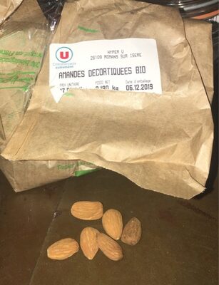 Amande decortiquees bio