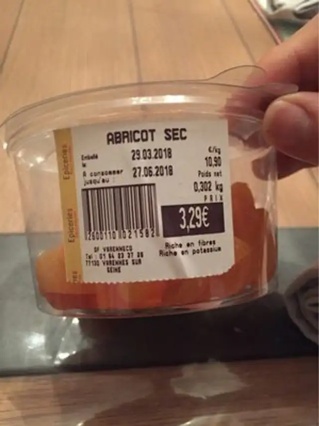 Abricot sec