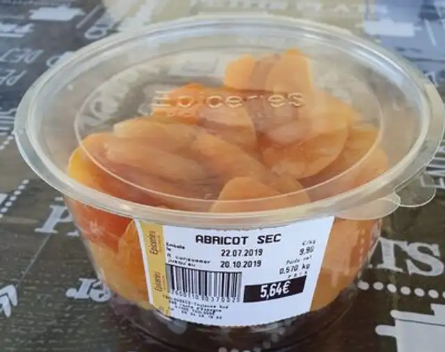 Abricots secs