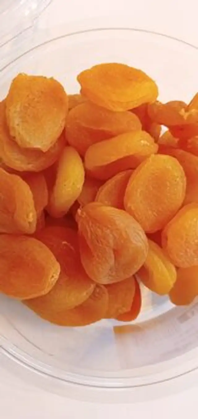 Abricots Secs ingredients label