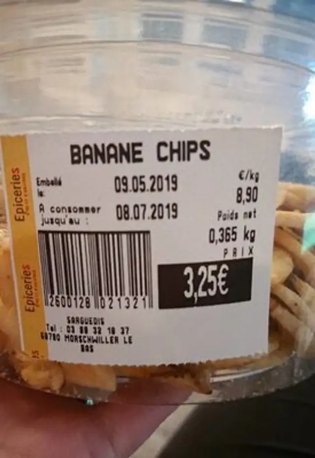 Banane chips
