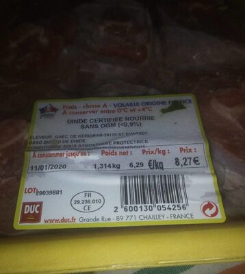 Volaille osso bucco finde