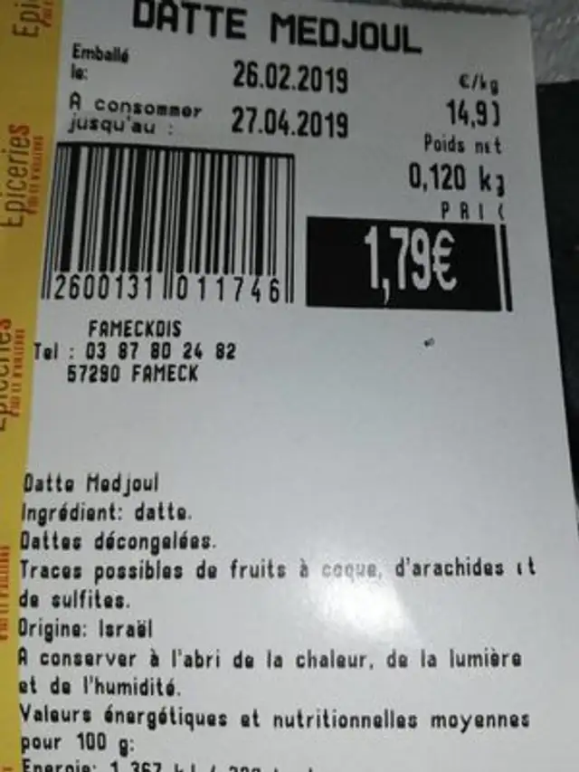 Datte medjoul