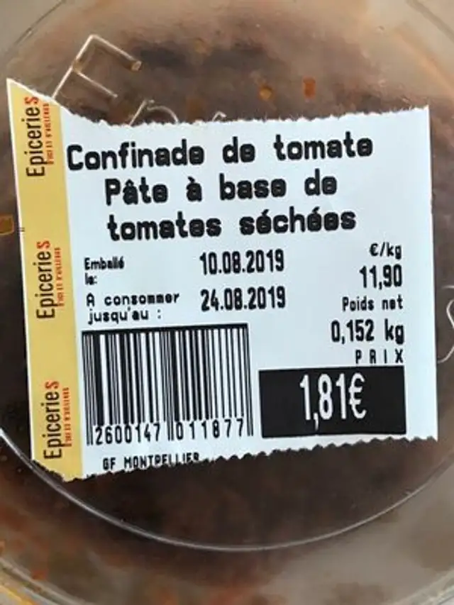 Confinade de tomates