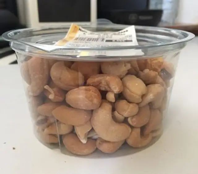 Noix de cajou grillées à l'huile et salées