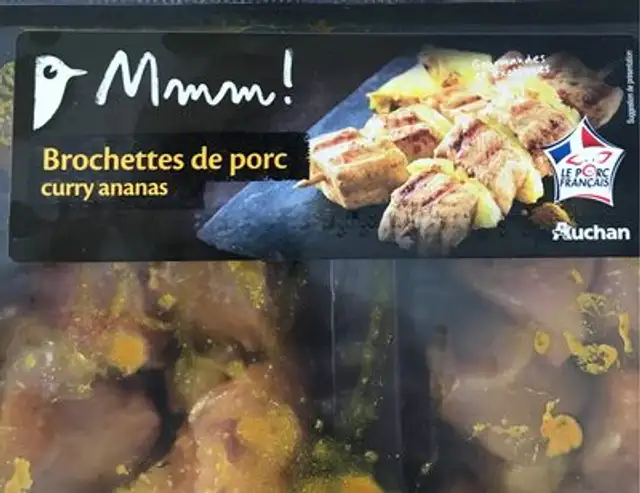 Brochette porc