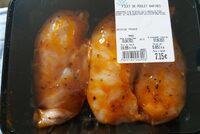 Filet poulet marines