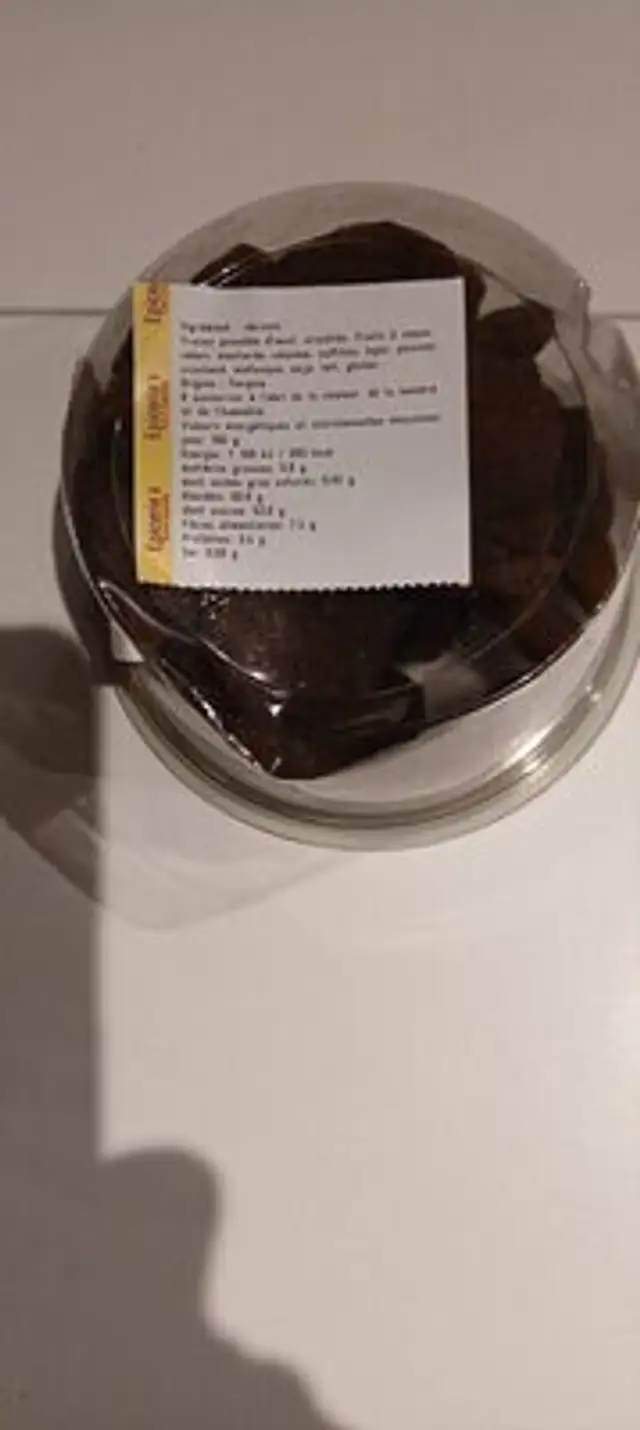 Abricots sec naturels nutrition facts table