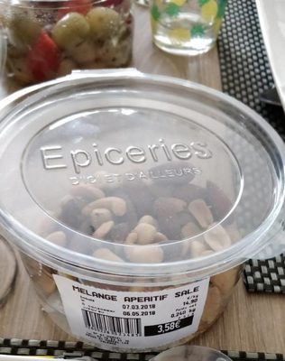 Melange apéritif salé