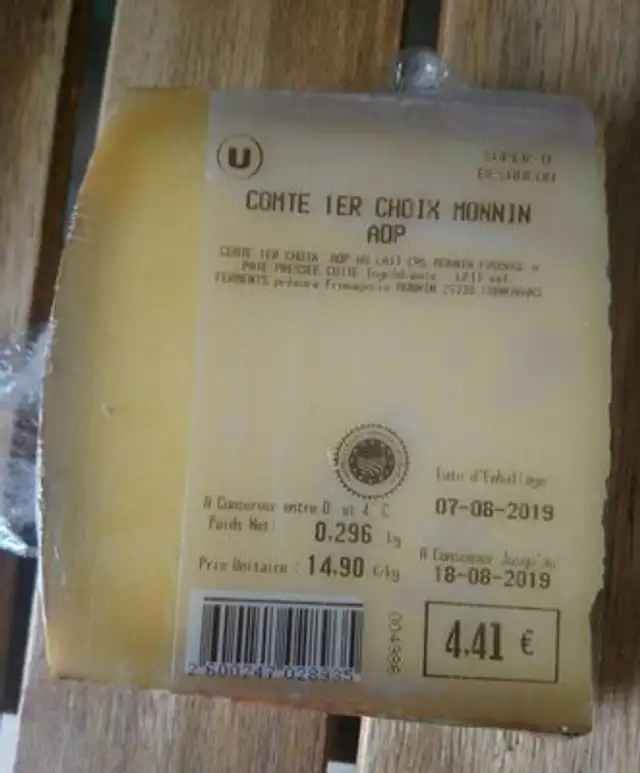 Comté 1er choix Monnin AOP