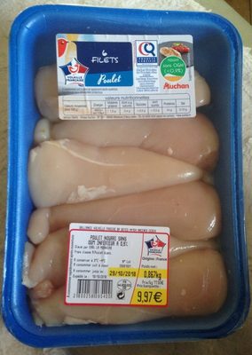 6 filets poulet