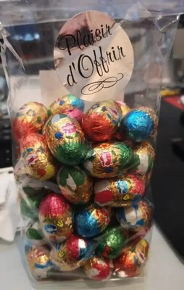 Œufs fourrés praline