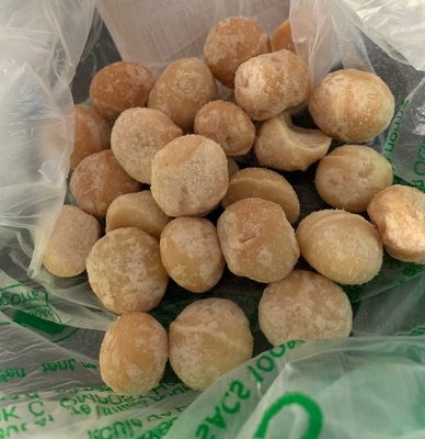 Noix de macadamia grillée a sec