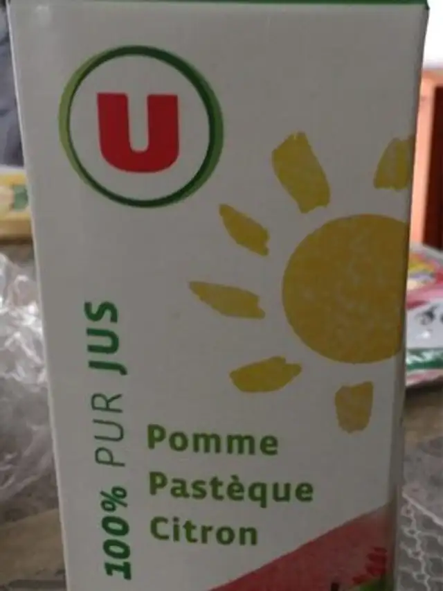 Jus pomme pasteque citron