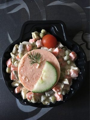 Coquille Médaillon de Saumon