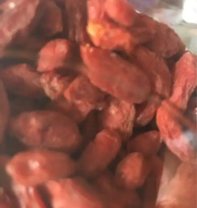 Baie de goji sechee
