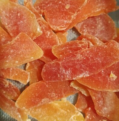 Papaye lamelle déshydratée