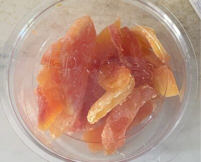 Papaye lamelle déshydratée