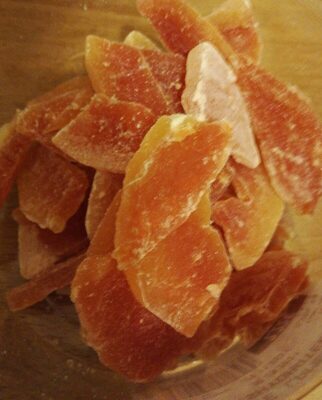 Papaye lamelle déshydraté