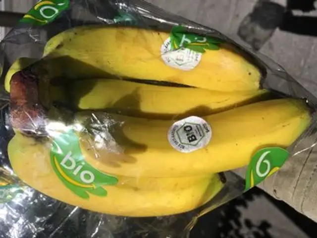 Banane bio Cavendish ingredients label