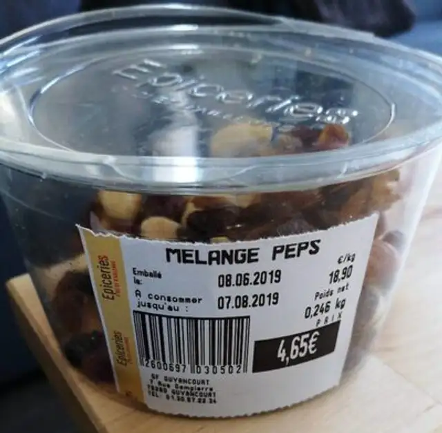 Mélange Peps Grand Frais