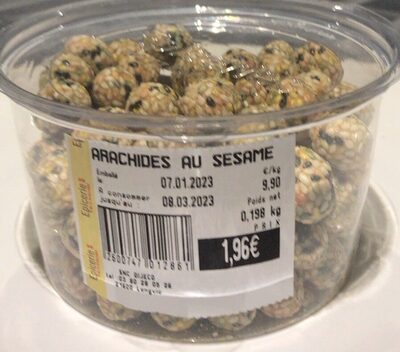 Arachides au sésame