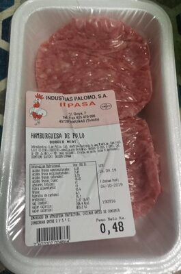 Hamburguesa de pollo