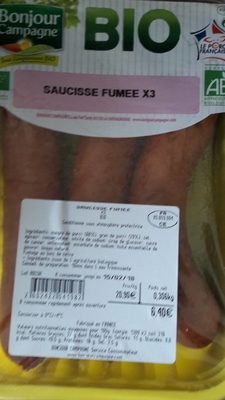 Saucisse fumée