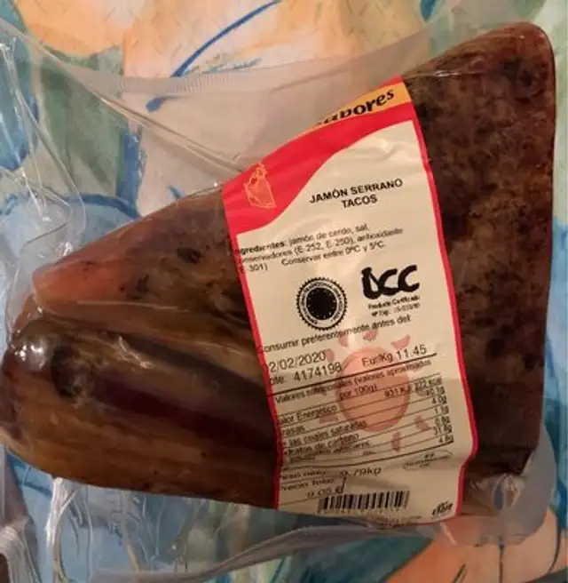Jambon Serrano Coupé