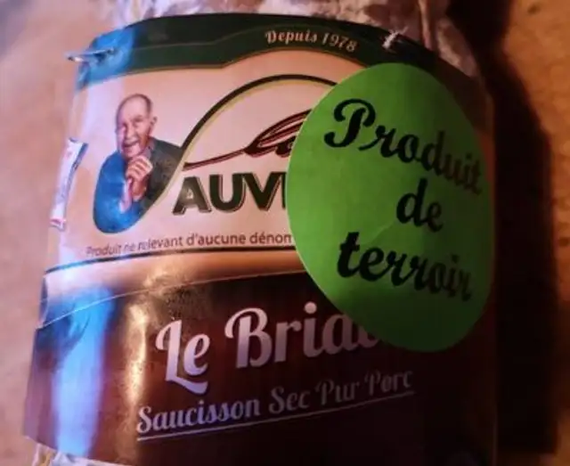 Saucisson sec pur porc