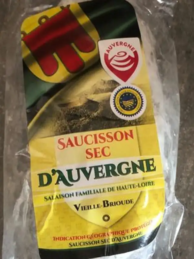 Saucisson sec d'Auvergne