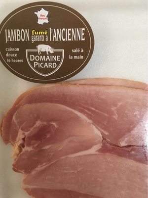 Jambon fumé à l'ancienne front packaging