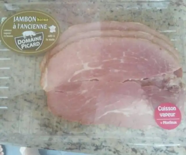 Jambon à l'ancienne fumé cuit sans couenne