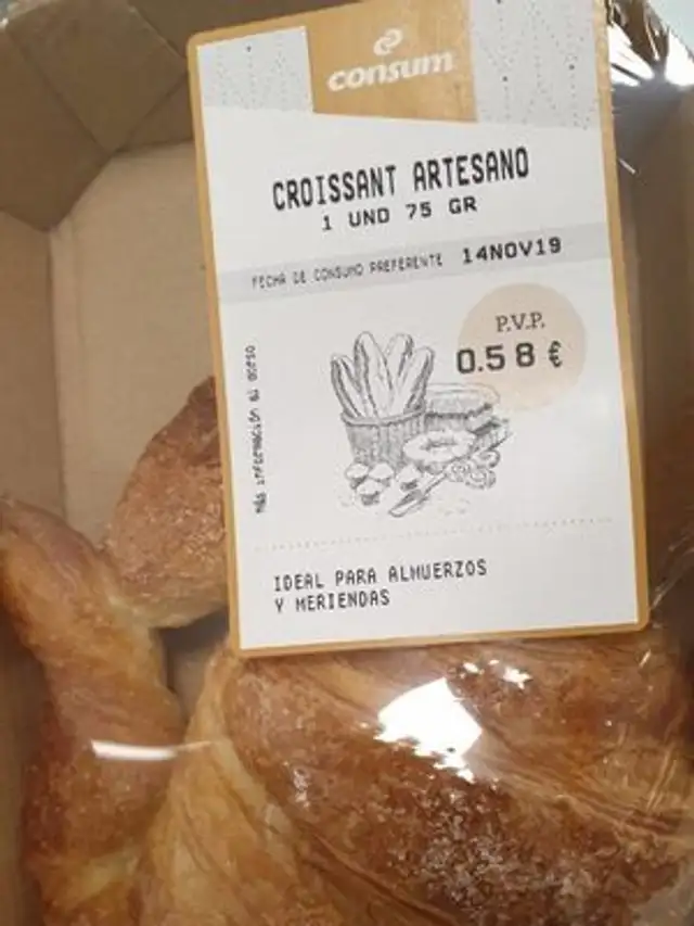 Croissant artesano