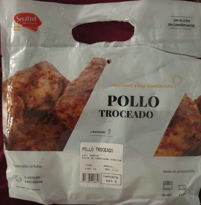 Pollo troceado