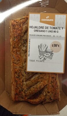 Hojaldre tomate y orégano 1 unidad
