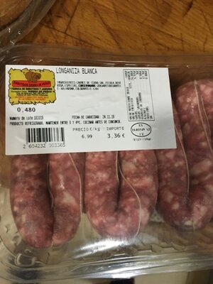 Longaniza front packaging