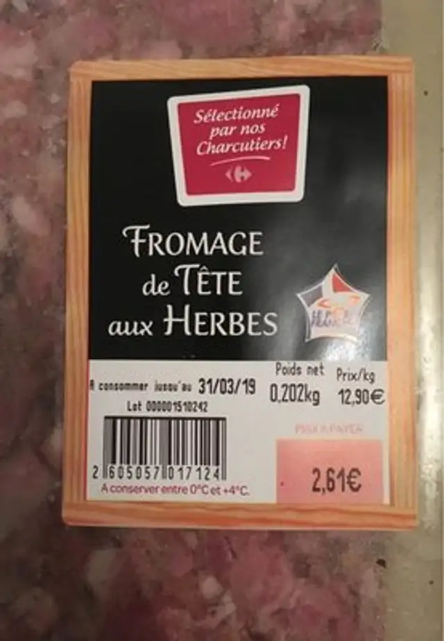 Fromage de tête aux herbes