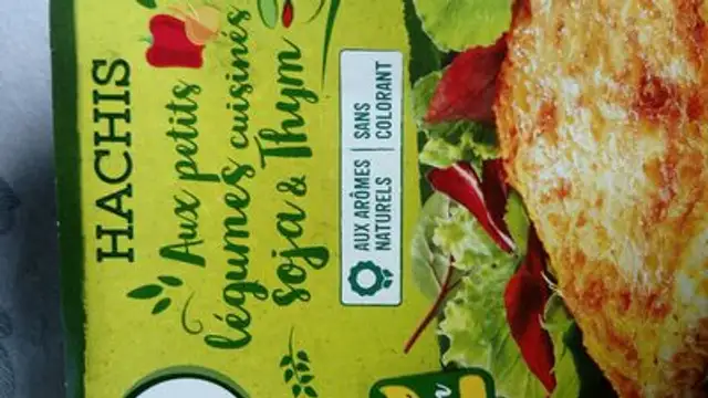 Hachis aux petits légumes cuisines soja thym