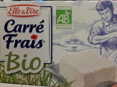 Carre frais bio front packaging