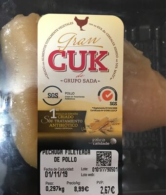Pechuga de pollo