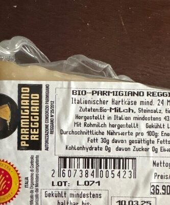 Bio Parmigiano