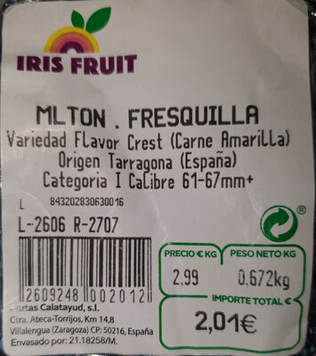 Melocotón Fresquilla