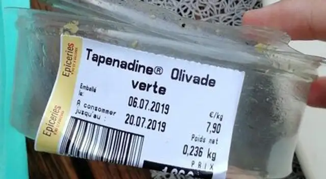 Tapenadine olivade verte