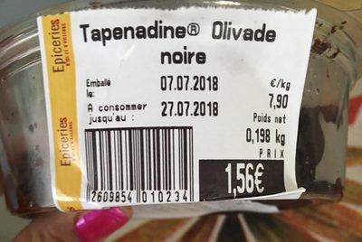 Tapenade olive noire