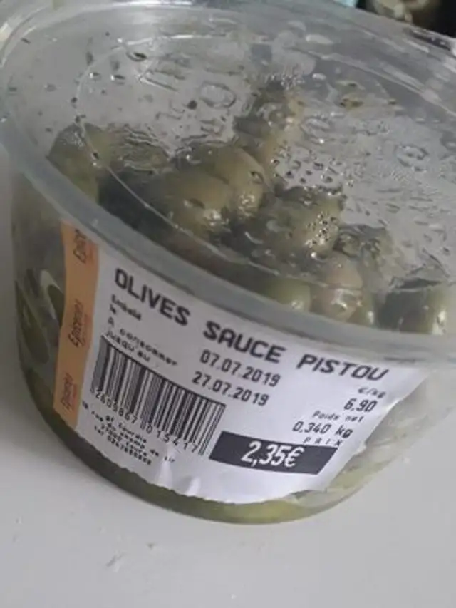 Olive sauce pistou